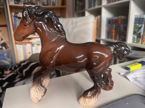 Beswick cantering shire - shire, horse