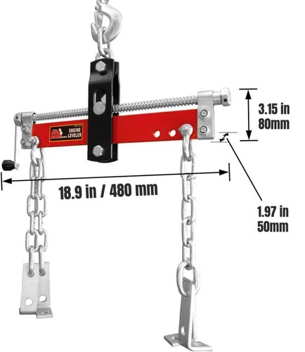 Jack boss1 500lb engine - jack, hoist