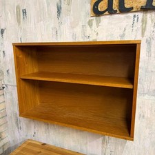 Retro 1970s Beaver & Tapley 33 Teak Floating Wall Shelf Unit With Fixings