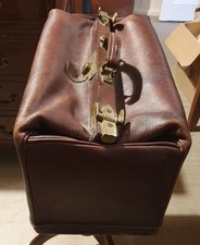 Vintage Leather Gladstone Bag