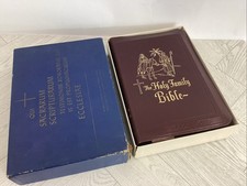 THE HOLY FAMILY BIBLE EDITED BY REV. JOHN P O' CONNELL IN BOX 1955 *H