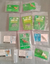 RSPB Save The Sumatran Rainforest,and other Pin Badges.