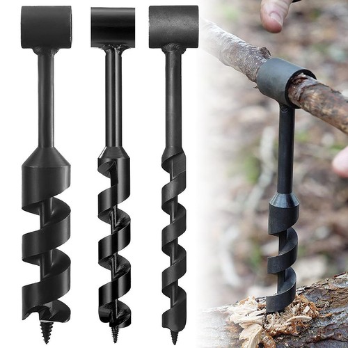 Manual auger drill bush craft - manual, bush-craft