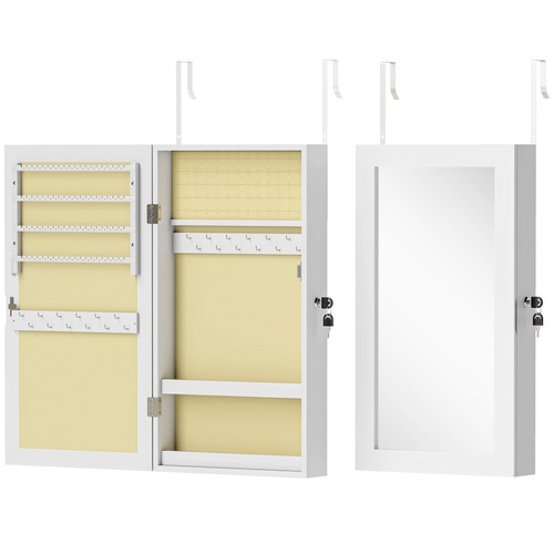 Jewelry cabinet with - jewelry, mirror