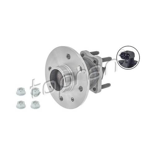 Rear wheel hub - for, opel
