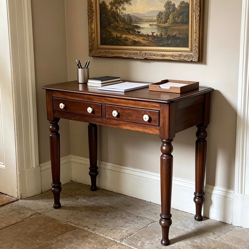Antique hall table - hall,