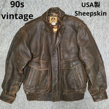 Vintage USA Leather A-2 Flight