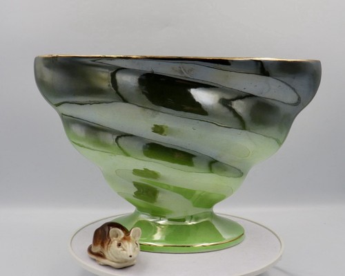 Maling ware green swirl - green,