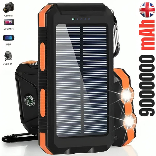 9000000mah solar powe - powe, bank