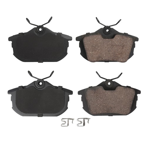 Rear ceramic brake pads with - rear,