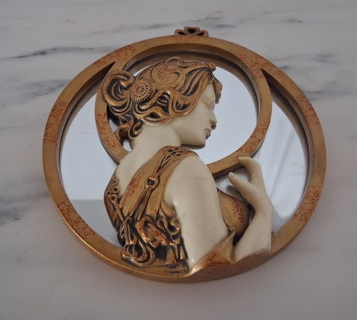 Mucha art nouveau portrait - nouveau,