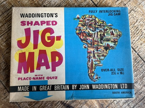 Vintage waddingtons jigsaw - vintage,