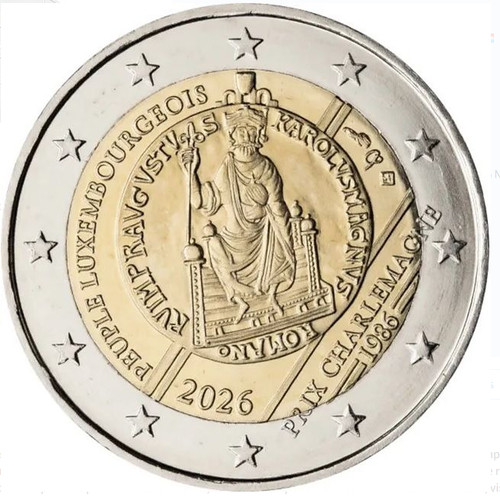 Luxembourg coin euro 2026 - euro,