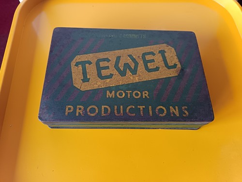 Vintage tewel tin motor - vintage,