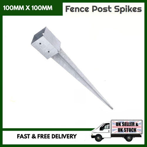 Fence post spike 100 - fence,