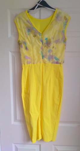 Diva catwalk yellow dress - diva,
