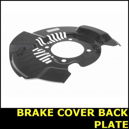 Brake cover back - cover, front