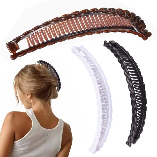 Large banana hair - banana, clip