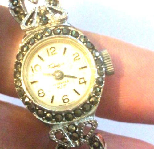 Trafalgar marcasite ladies - marcasite,