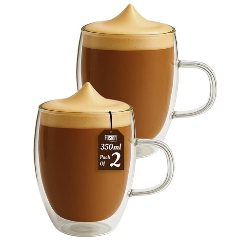 Double walled glass - walled, coffee