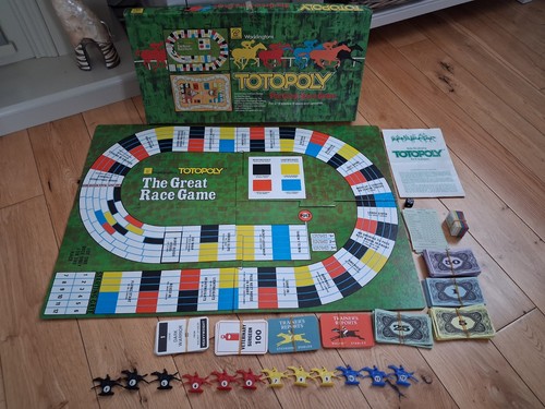 Vintage totopoly board game - totopoly,
