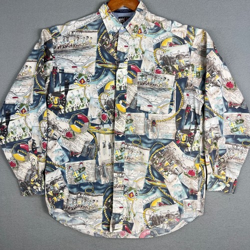Vtg tommy hilfiger aop - vtg,