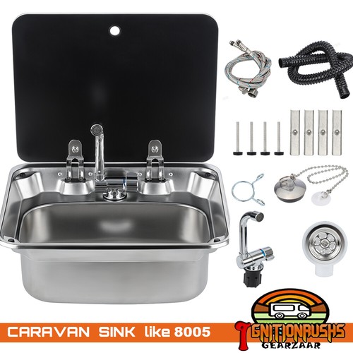 Caravan camper trailer - rv,