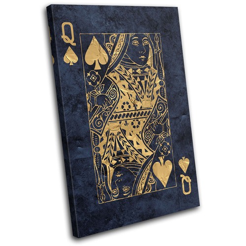 Queen spades shabby chic - of,