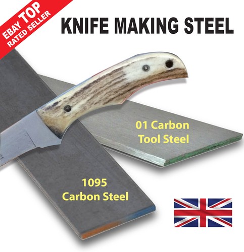 Knife making steel 1095 - making,