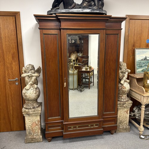 French empire solid mahogany - french,