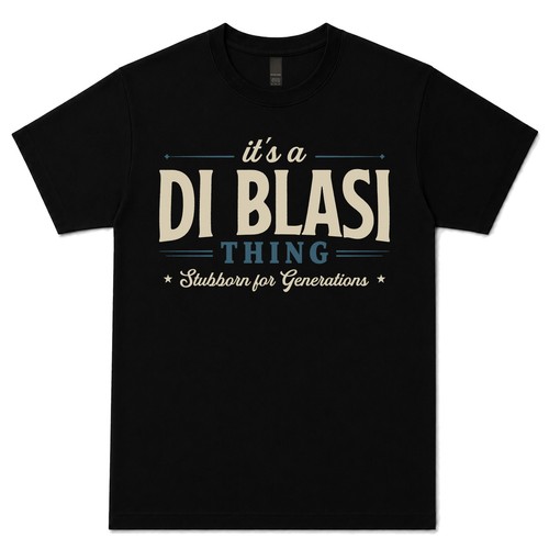 Blasi thing stubborn - it's,