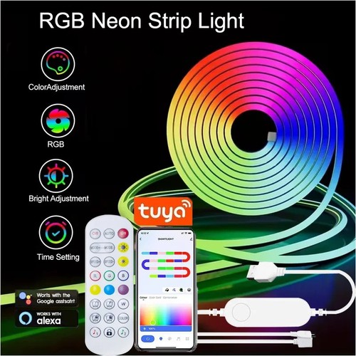 Led neon strip lights - lights, rgb