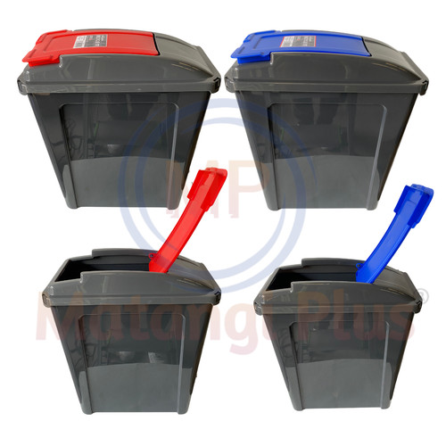Wham recycle slimline bin - bin, &