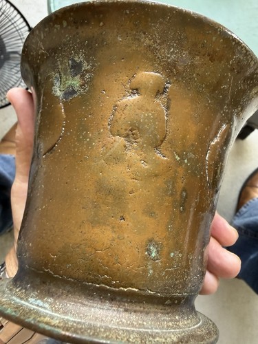 Antique 1800 heavy bronze - 1800’s,