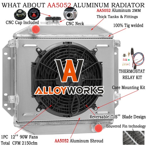 Rows radiator shroud - rows,