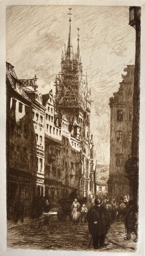 Franck armington etching - armington,