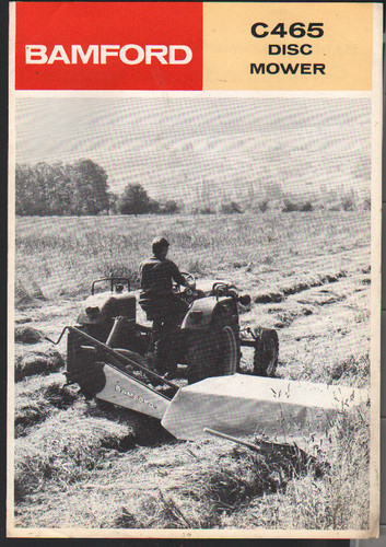 1973 bamford c465 tractor - 1973,