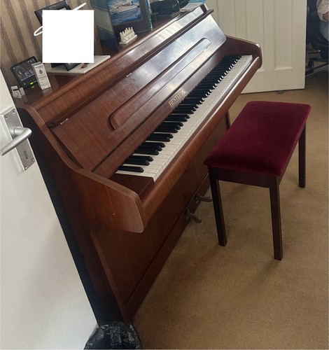 Bentley upright piano with - upright,