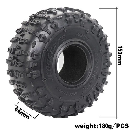 4pcs inch rc crawler - 4pcs,