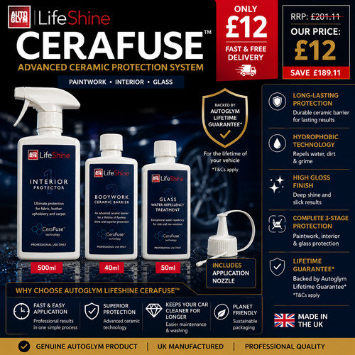 Autoglym lifeshine cerafuse - lifeshine,