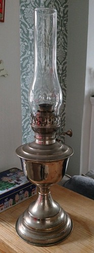 Vintage oil lamp - lamp, with