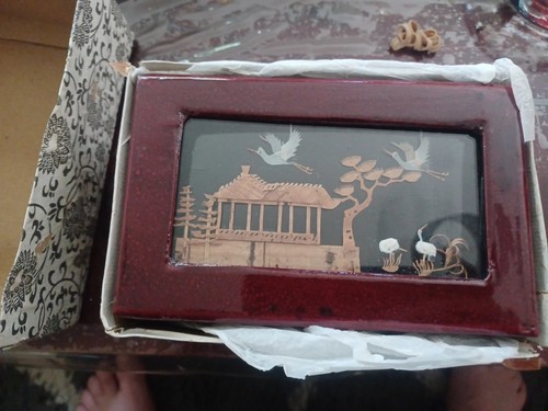 Vtg chinese wooden - vtg,