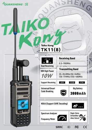 Quansheng tk11 10w - tk11(8),