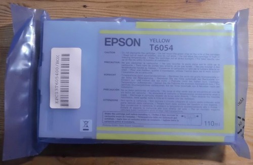Genuine epson t6054 yellow ink - epson,