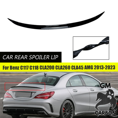 Rear trunk boot - spoiler, for