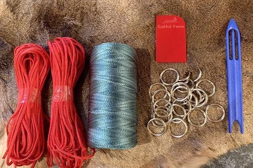 75m green braided nylon - green,