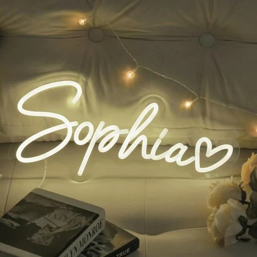 Personalised neon led sign - led,