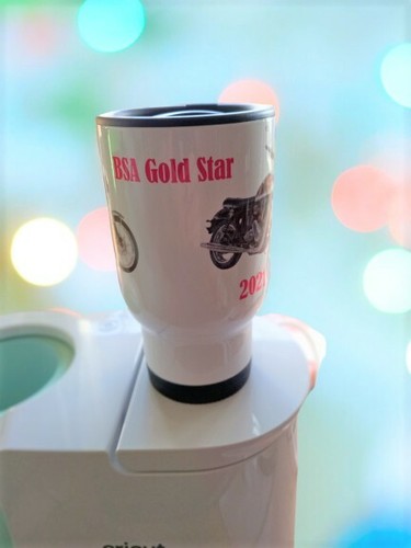 Travel mug with handle bsa - travel,