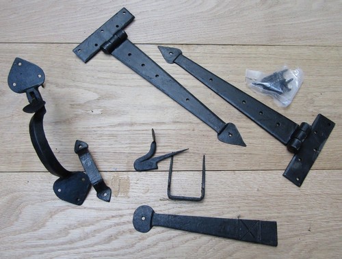 Pair hand forged - pair, iron