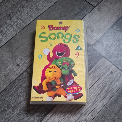 Barney songs vhs 1995 - barney,